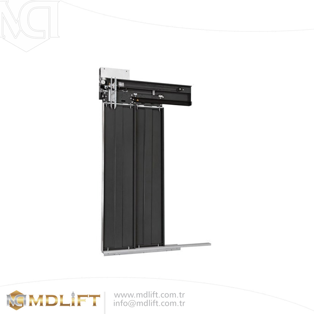 TELESCOPIC 2 PANEL CABIN DOOR